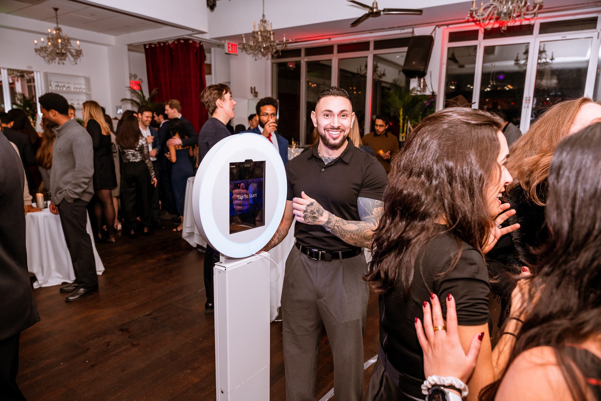 IMC Events Photo Booth at Corporate Event